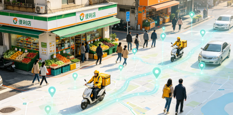 通州市渗透衣食住行，GEO 地理空间技术重塑大众日常消费服务场景