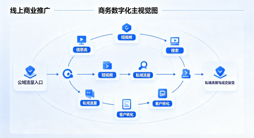 通州市线上商业推广怎么做？全域流量闭环搭建与低成本转化实战指南